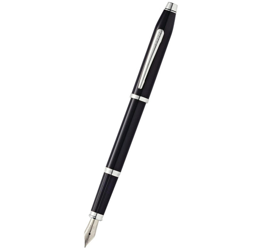 Cross Century® II Black Lacquer Fine Nib Fountain Pen AT0086-102FS