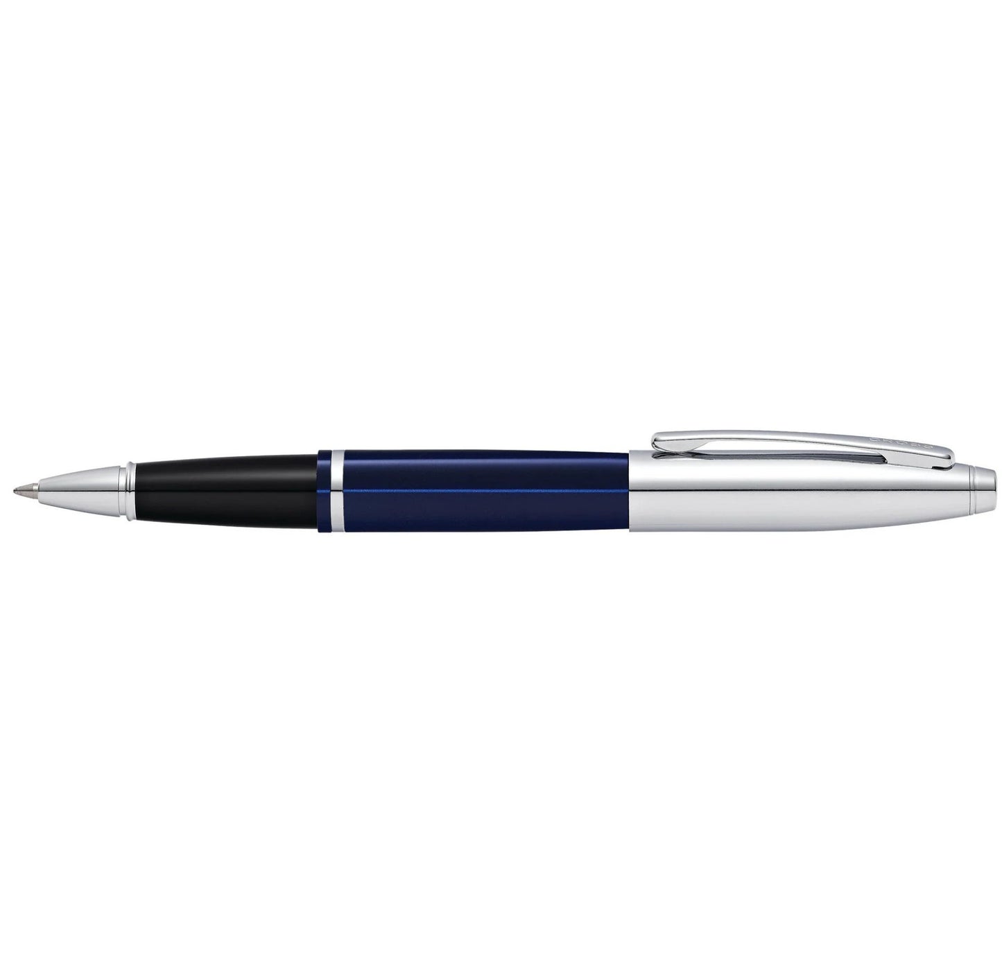 Cross Calais Chrome & Blue Lacquer Rollerball Pen AT0115-3