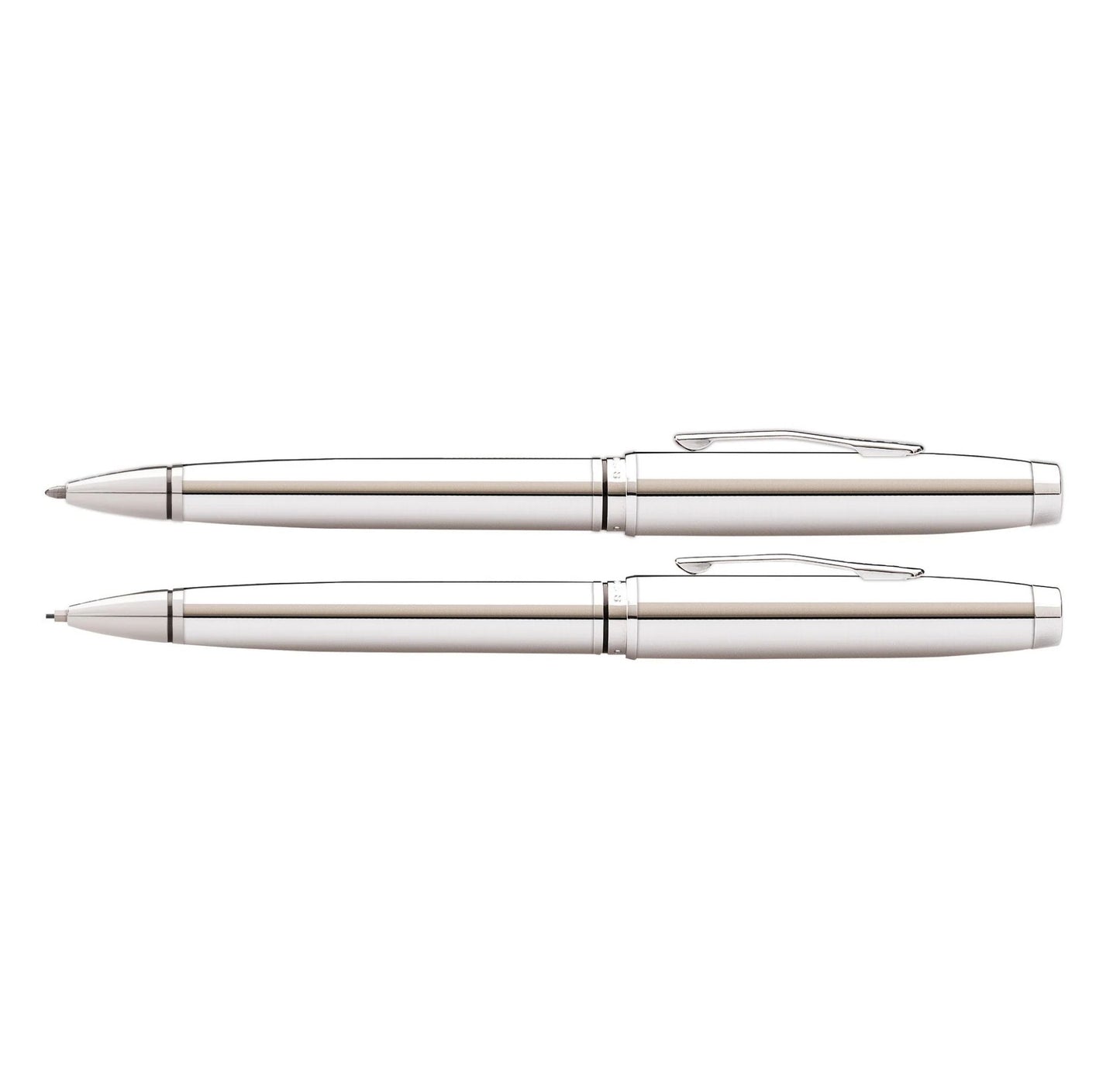 Cross Coventry Polished Chrome Pen and Pencil Gift Set AT0661-7