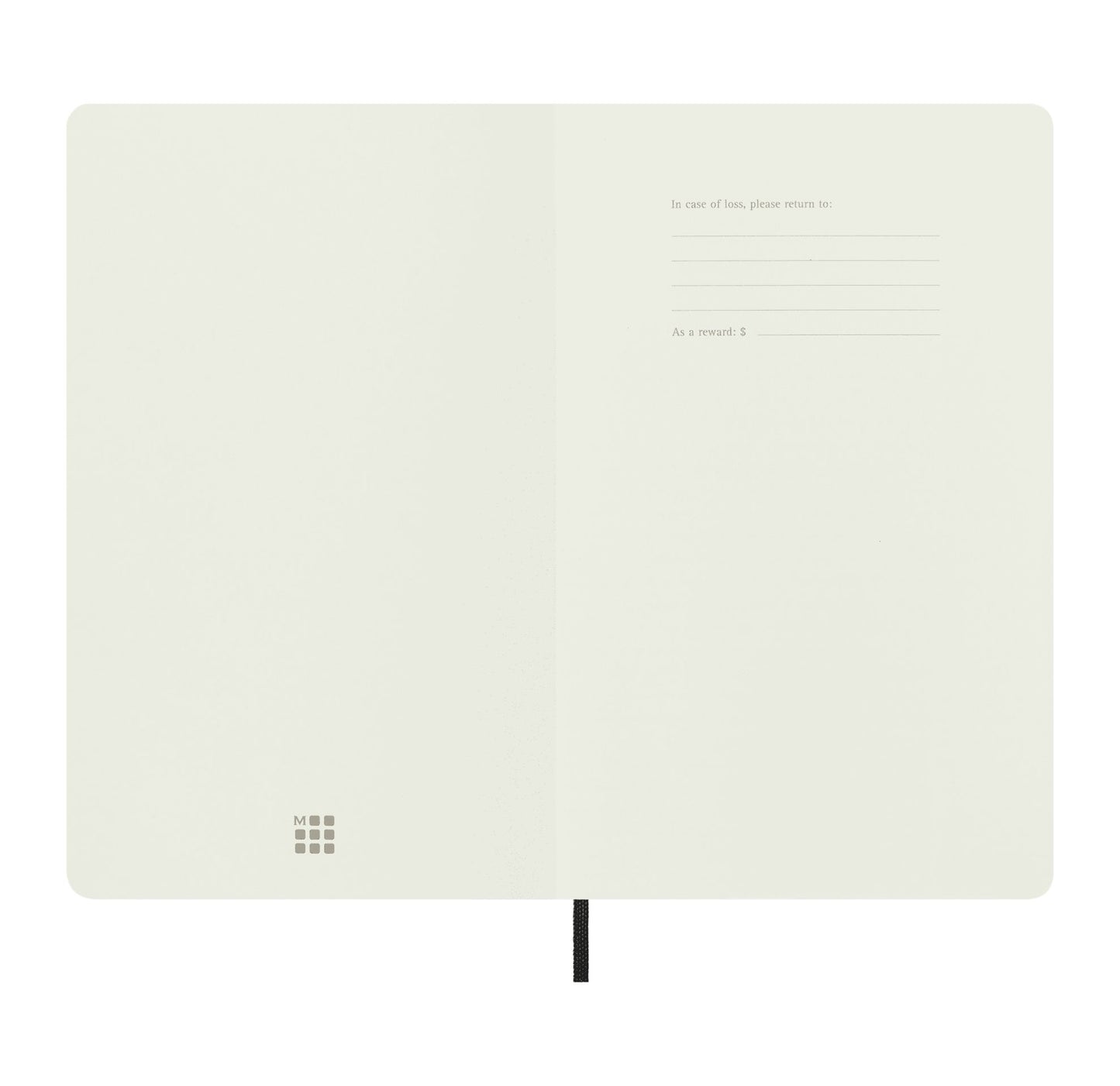 Moleskine Classic Notebook, Soft Cover, Large, Ruled, Black QP616