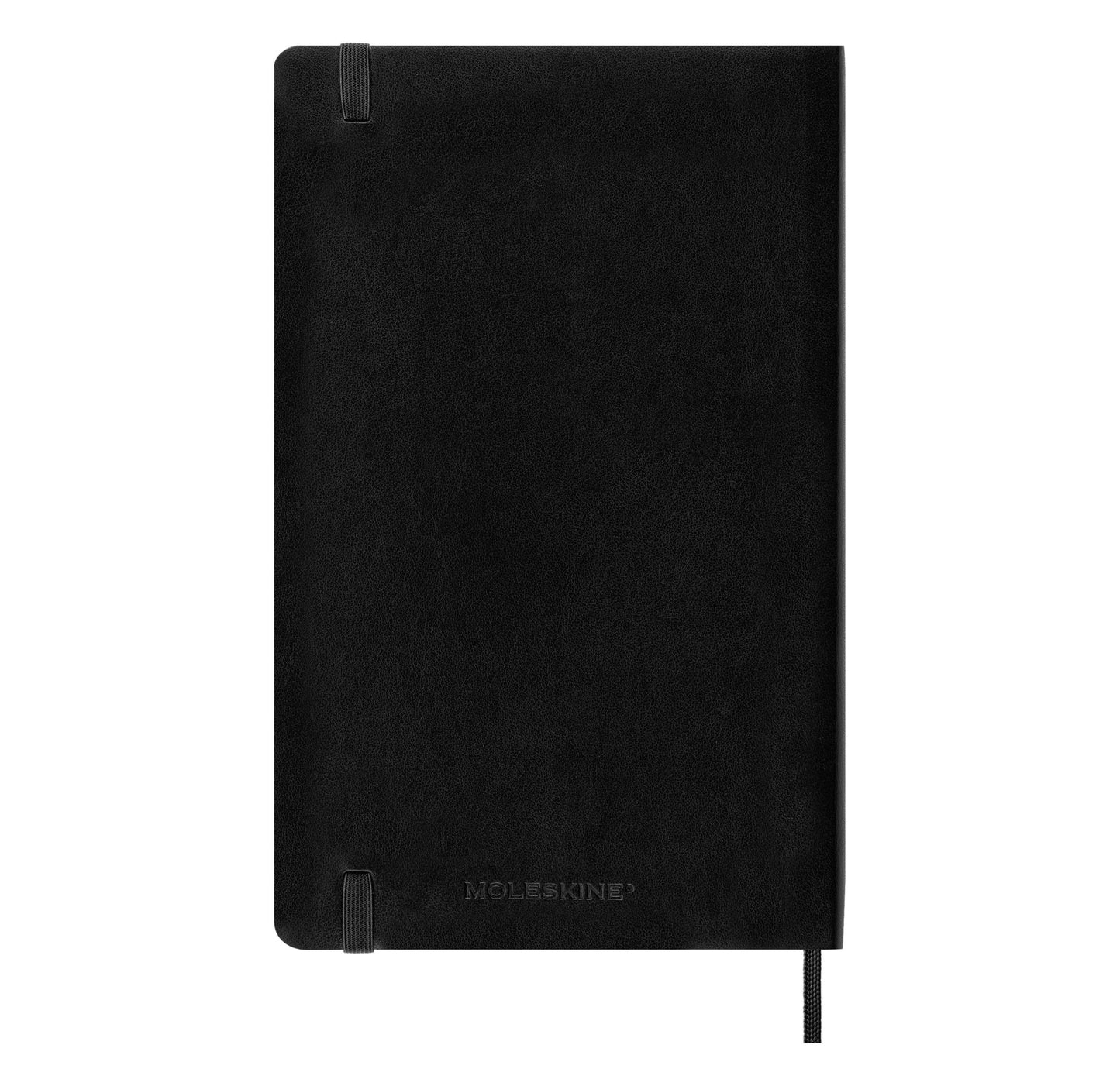 Moleskine Classic Notebook, Soft Cover, Large, Ruled, Black QP616