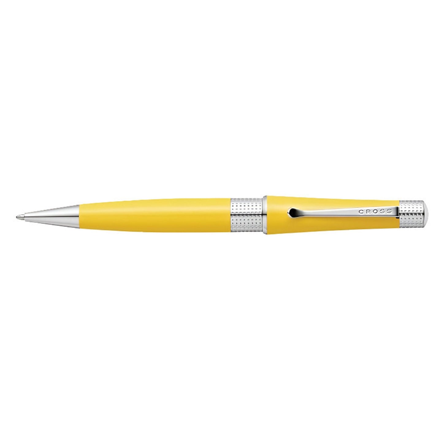 Cross Beverly Sunrise Yellow Pearlescent Lacquer Ballpoint Pen AT0492-20