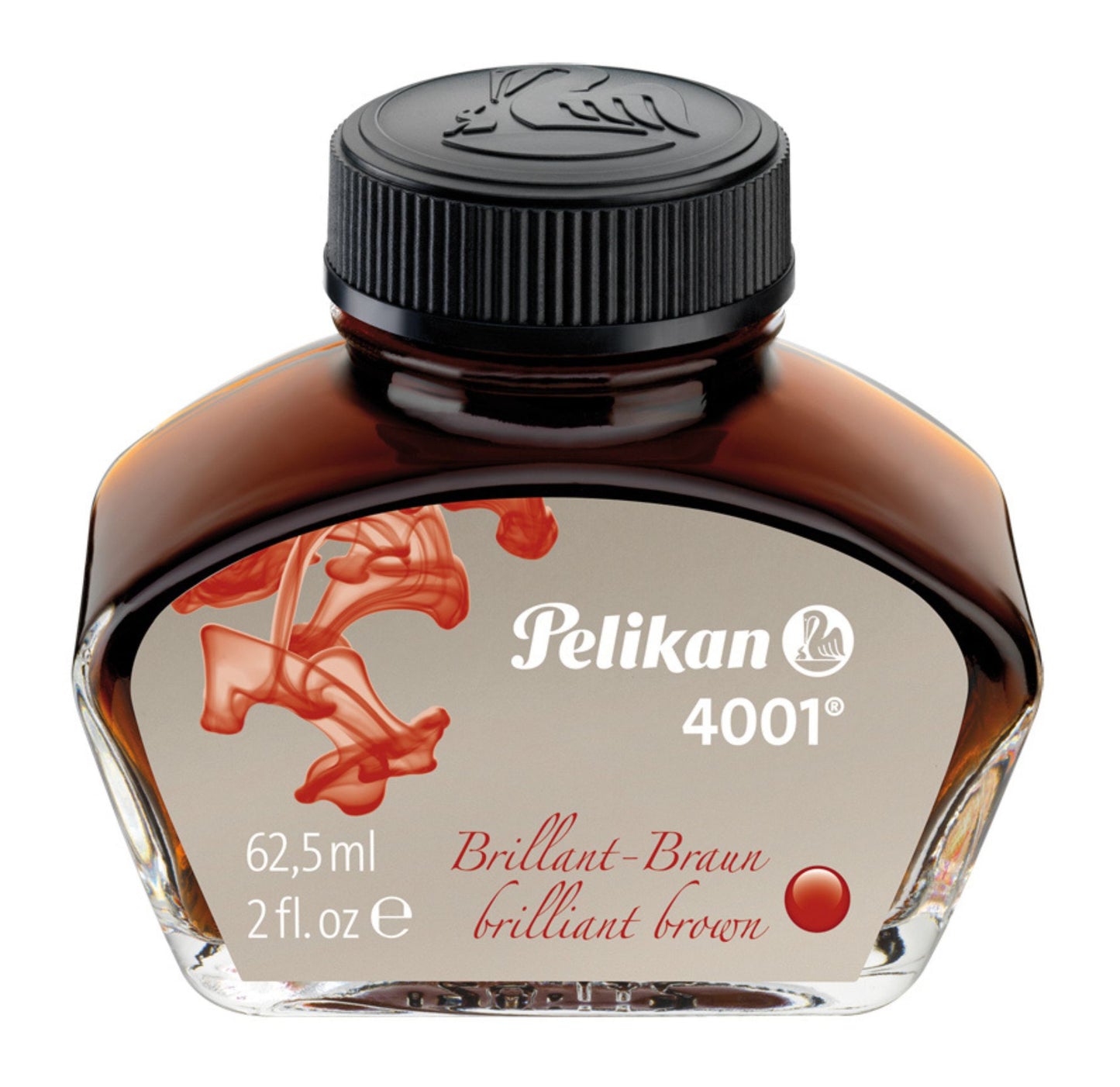 Pelikan Ink bottle Ink 4001 Brilliant-Brown 62,5 ml 329185