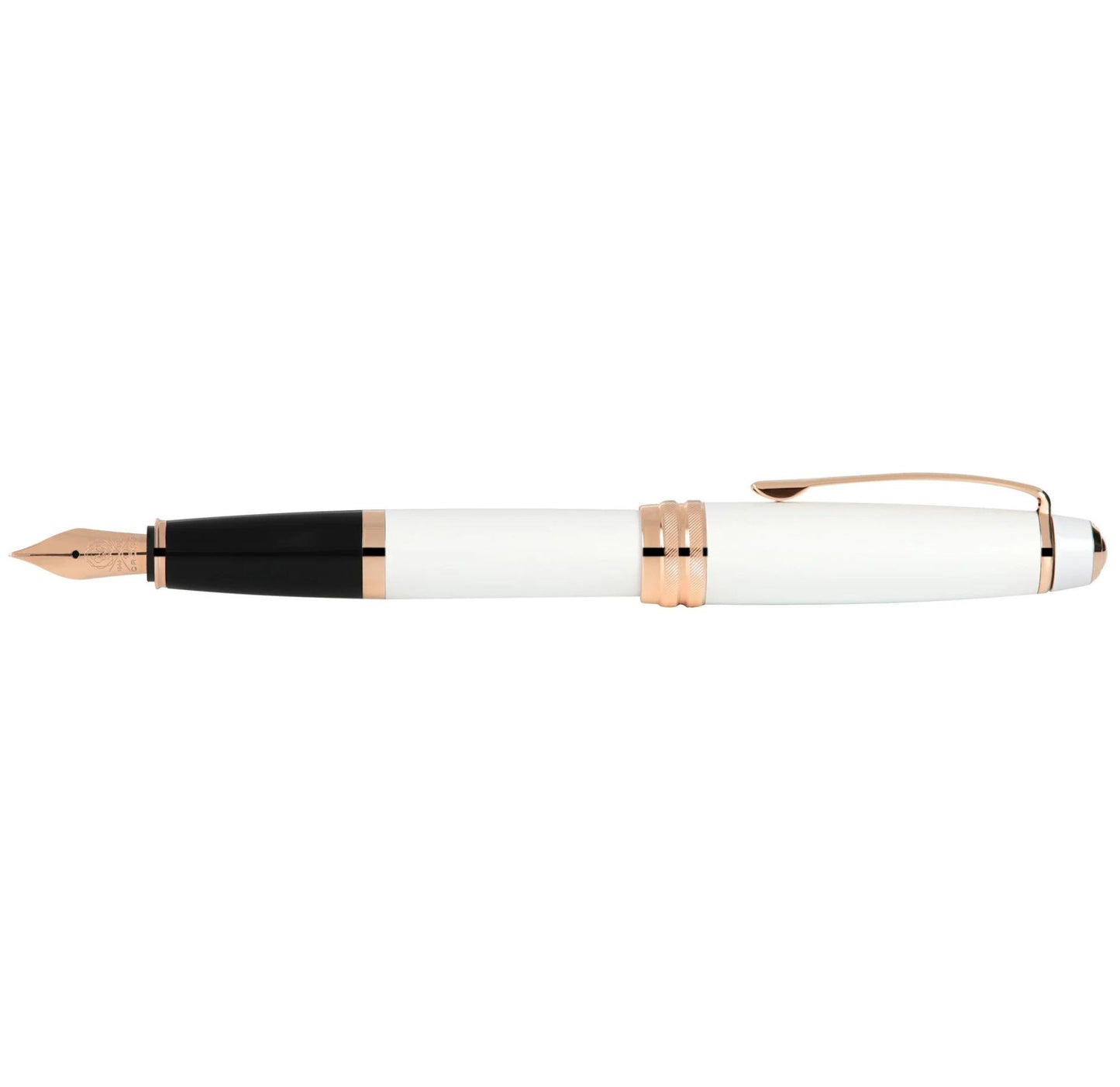 Cross Bailey Pearlescent White Lacquer Fine Nib Fountain Pen AT0456-22FF
