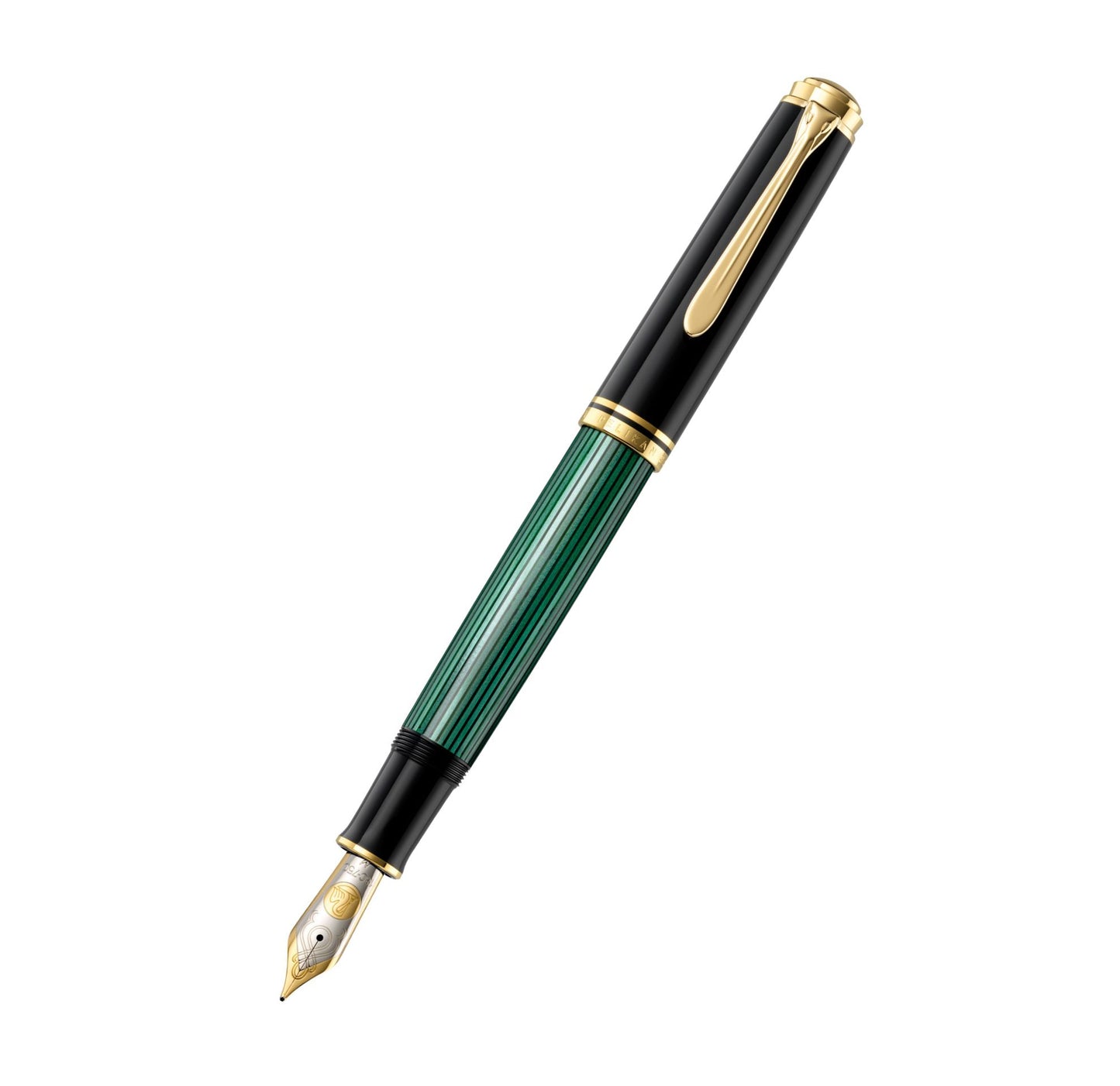 Pelikan M1000 Fountain pen Souverän® Black-Green EF 987578