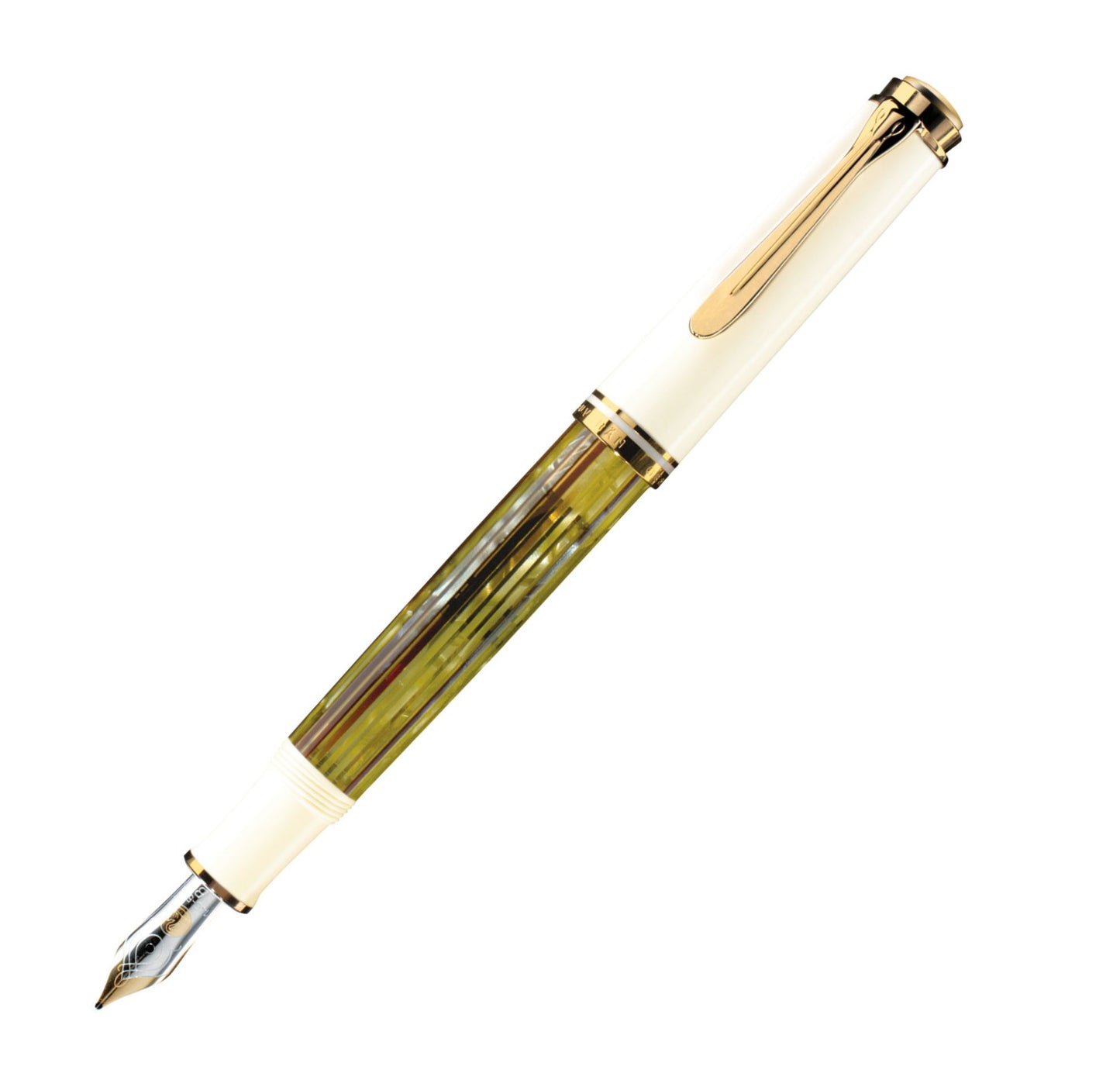 Pelikan M400 Fountain pen Souverän® Tortoiseshell-White EF 934158