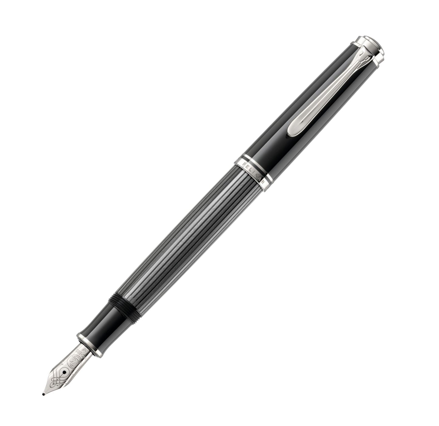 Pelikan M600 Fountain pen Souverän® Stresemann Black-Anthracite EF 813600