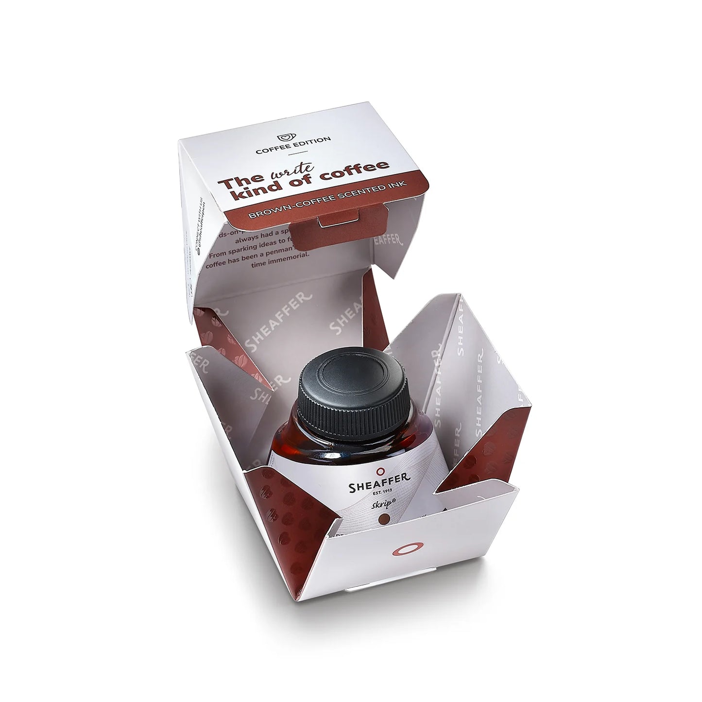 Sheaffer Skrip Coffee-Scented Ink Bottle (50 ml) - Coffee Brown 94291