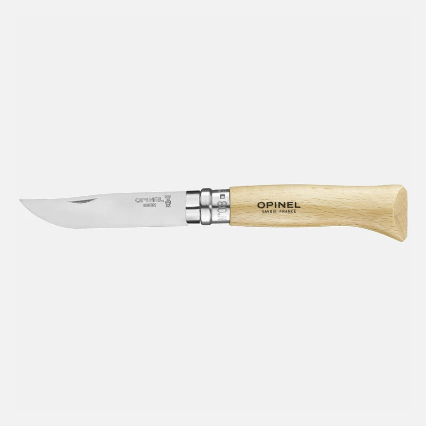 Opinel No.08 Stainless Steel Folding Knife 001089