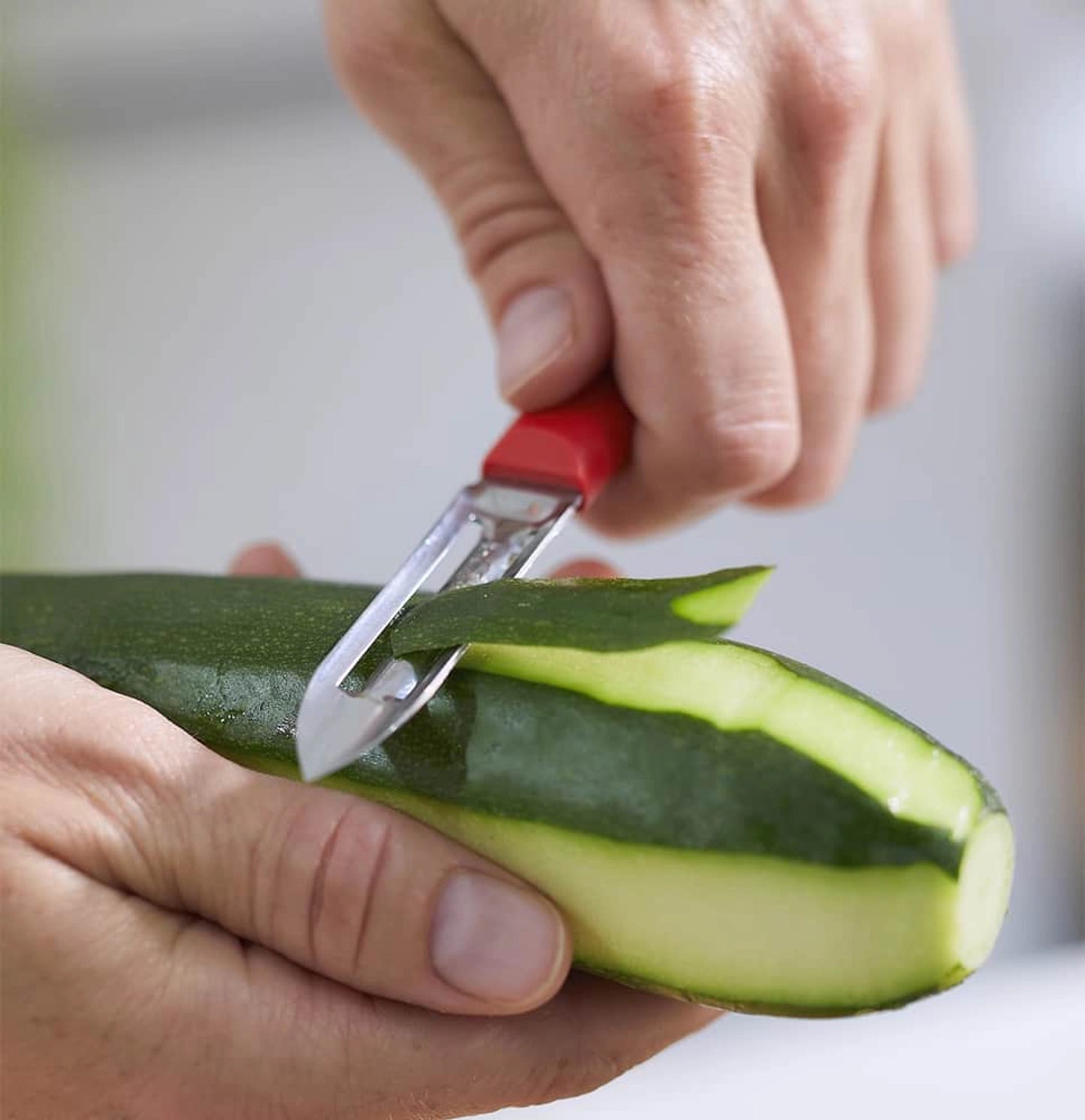 Opinel N315 Essentials+ Stationary Peeler Red 6 cm 002358