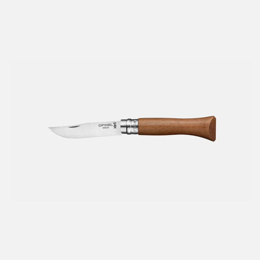 Opinel No.06 Walnut Tree Stainless Steel Folding Knife 002025