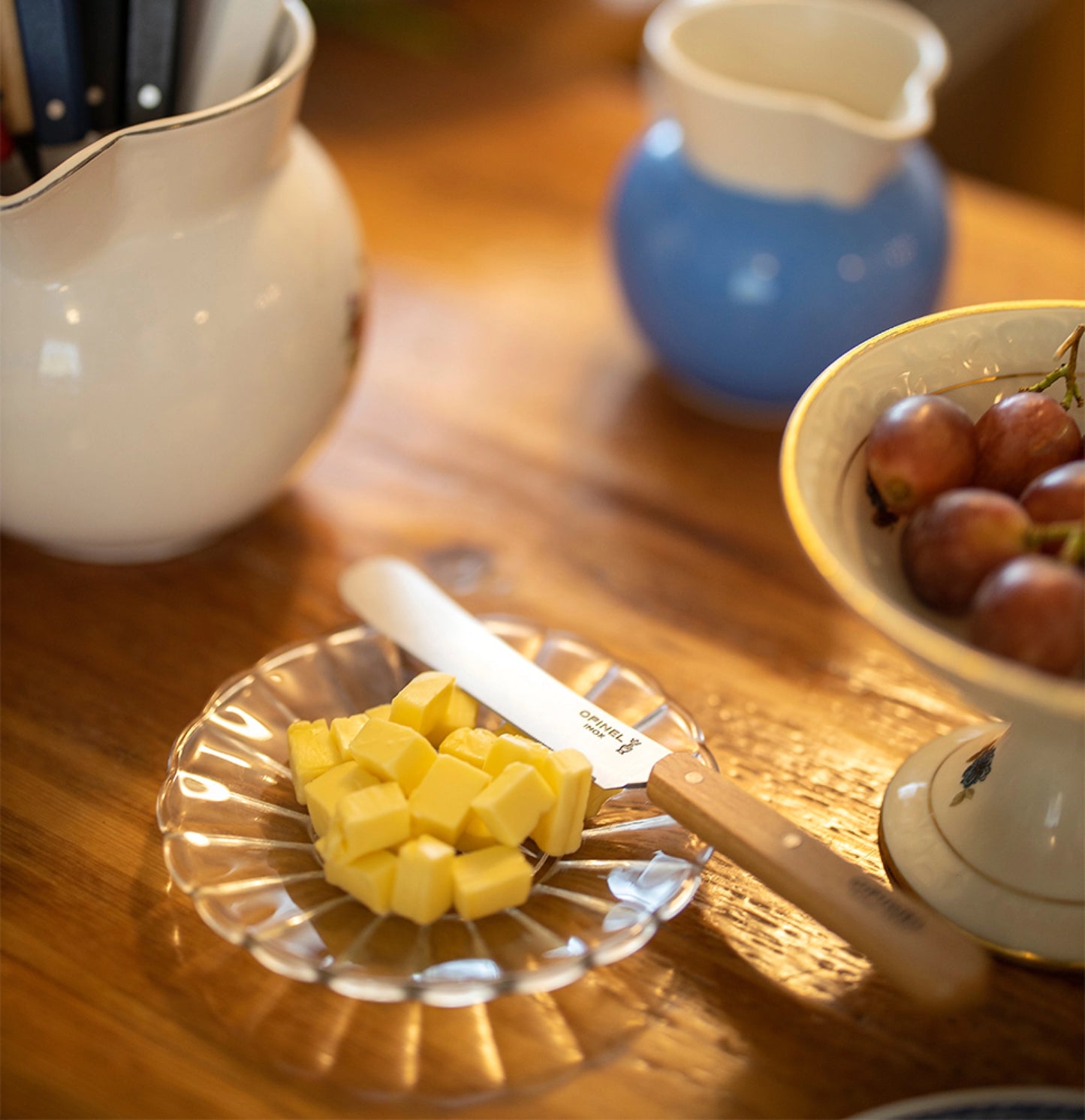 Opinel Brunch & Breakfast Spreading Natural Beech Knife 002175