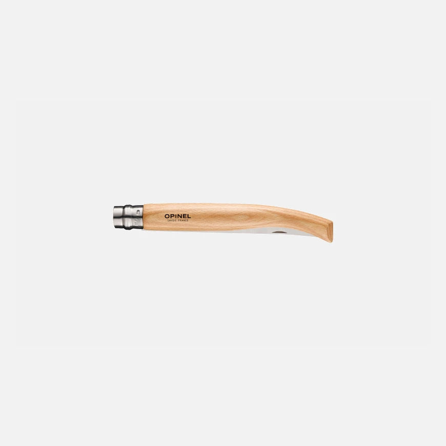 Opinel No.15 Beech Effilé - New version Stainless Steel Pocket Knive 002561