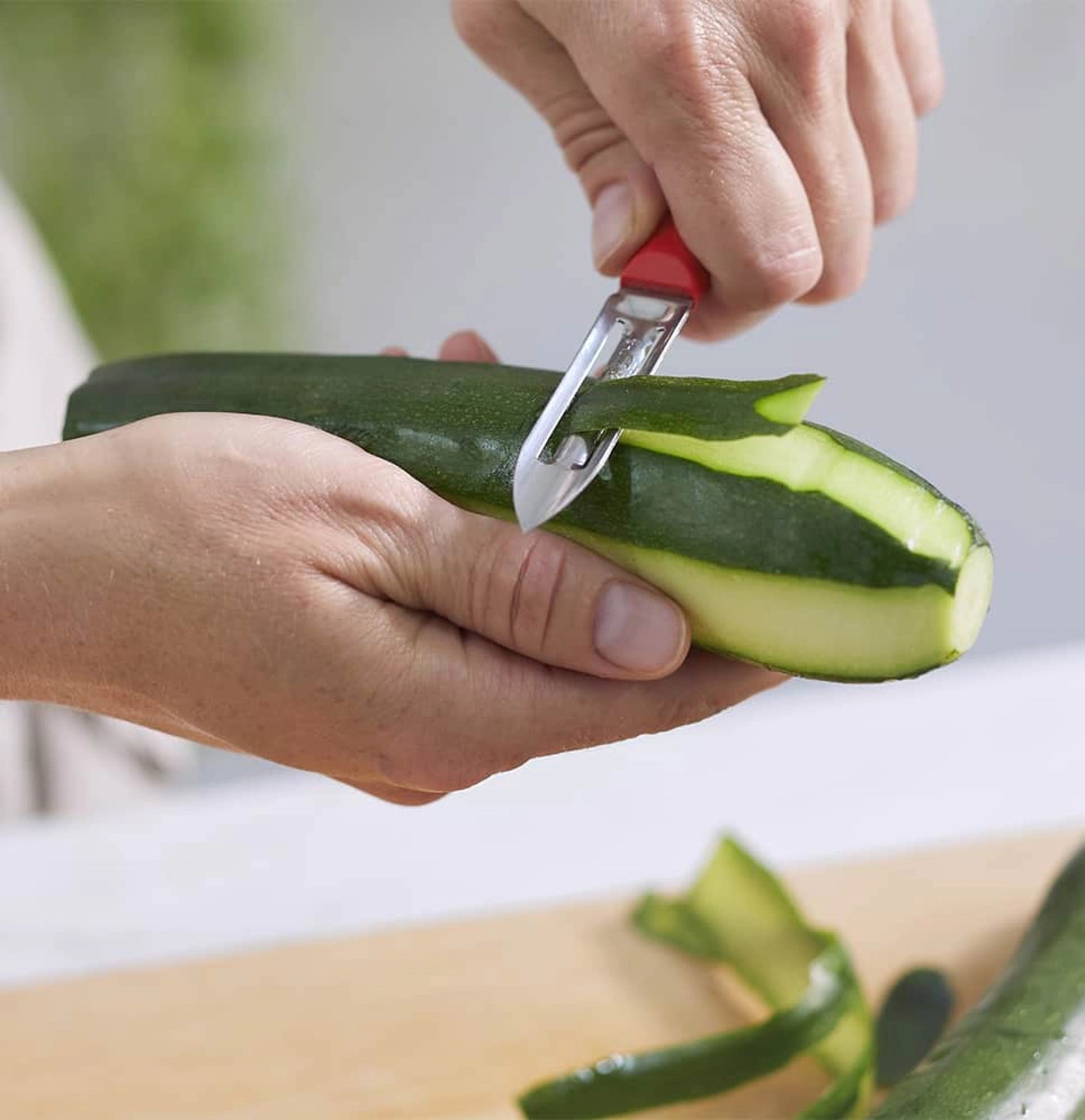 Opinel N315 Essentials+ Stationary Peeler Red 6 cm 002358