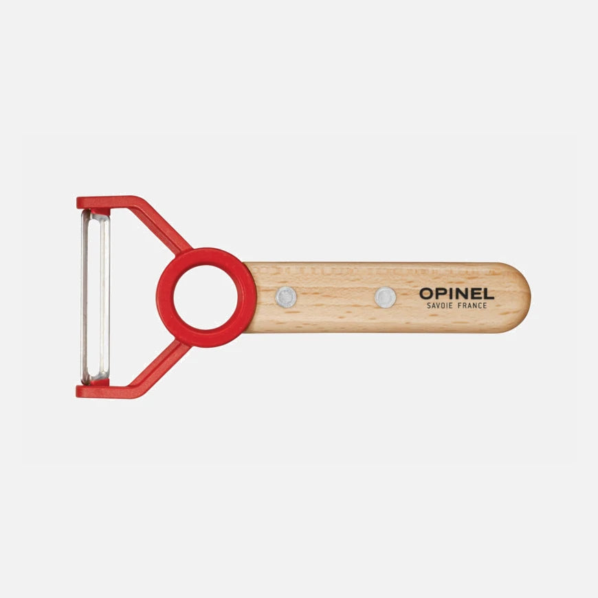 Opinel Le Petit Chef Peeler Stainless Red 001745