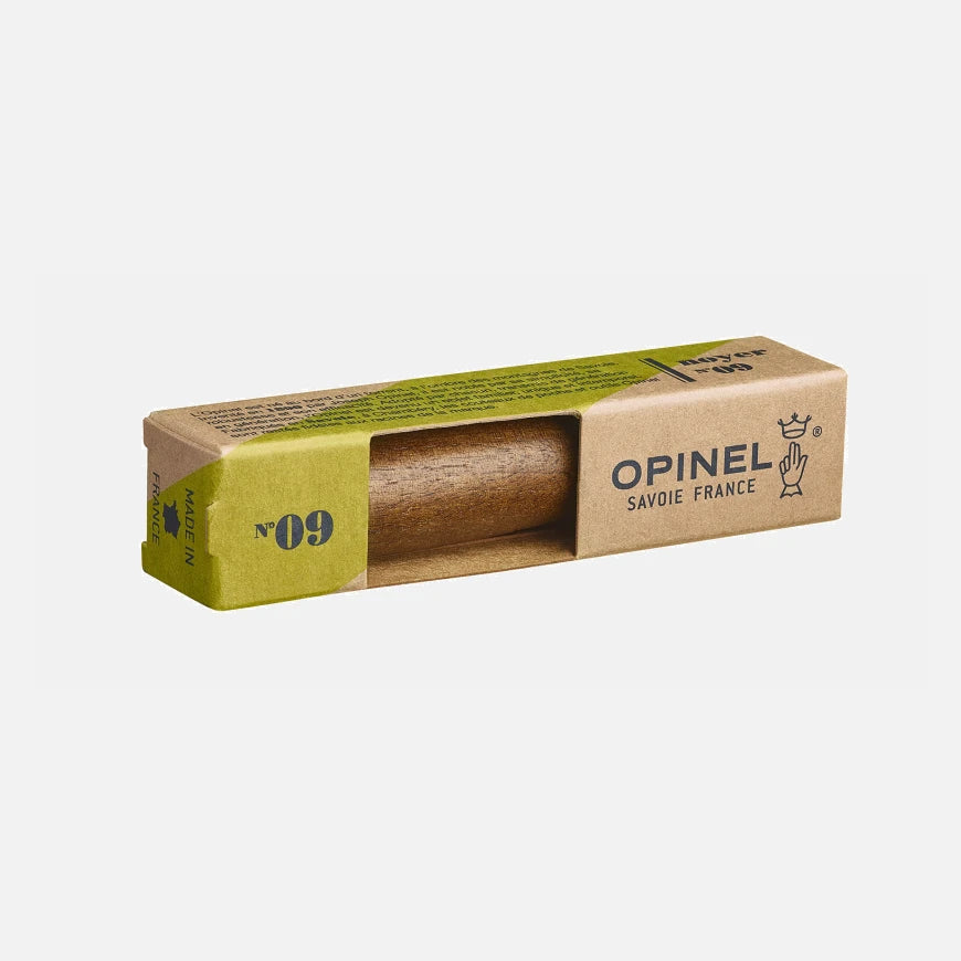 Opinel No.09 Walnut Wood Stainless Steel Folding Knife 002425