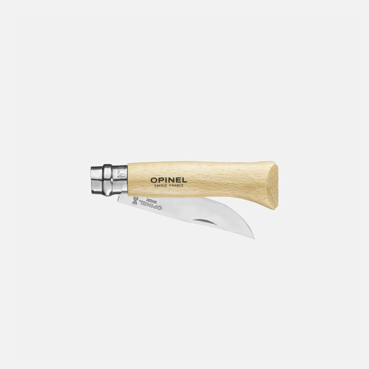 Opinel No.08 Stainless Steel Folding Knife 123080