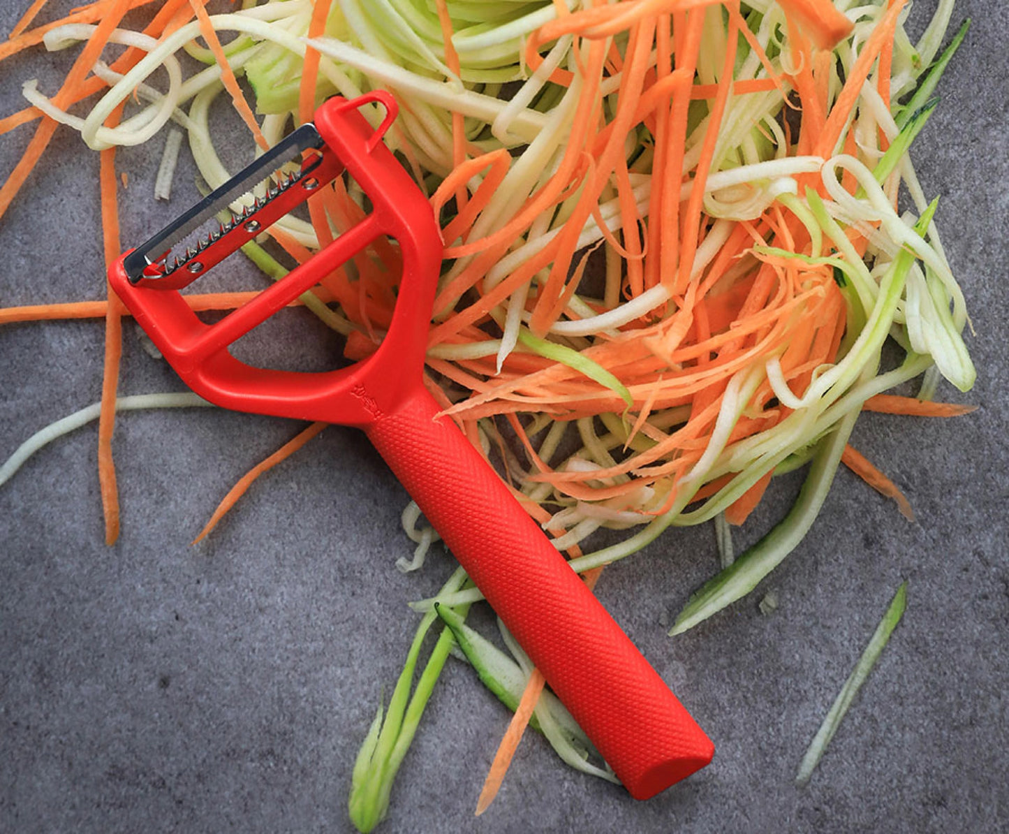 Opinel T-DUO Polymer Peeler in Red 002429