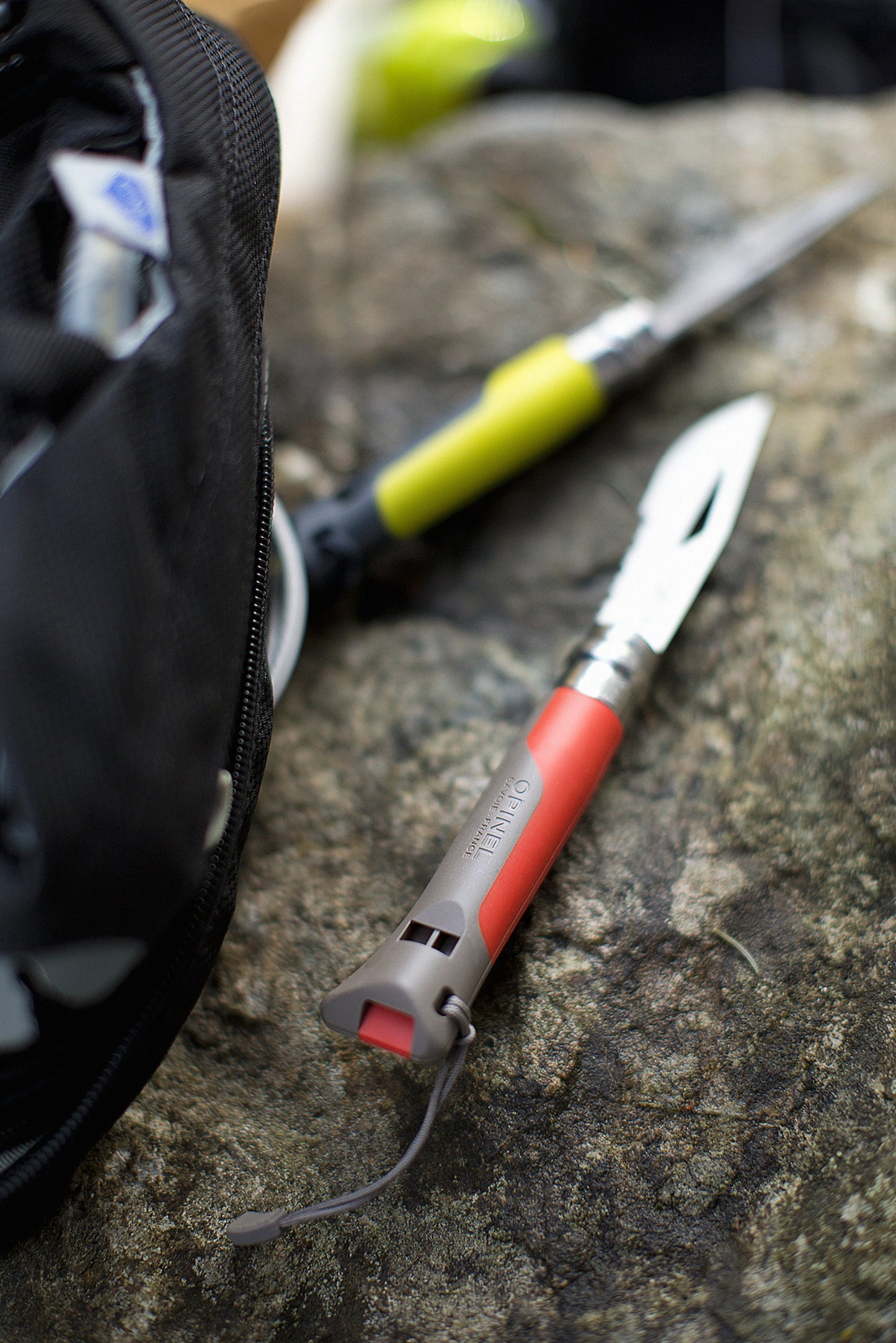 Opinel No.08 Stainless Steel Folding Knife - Outdoor Earth / Red 001714