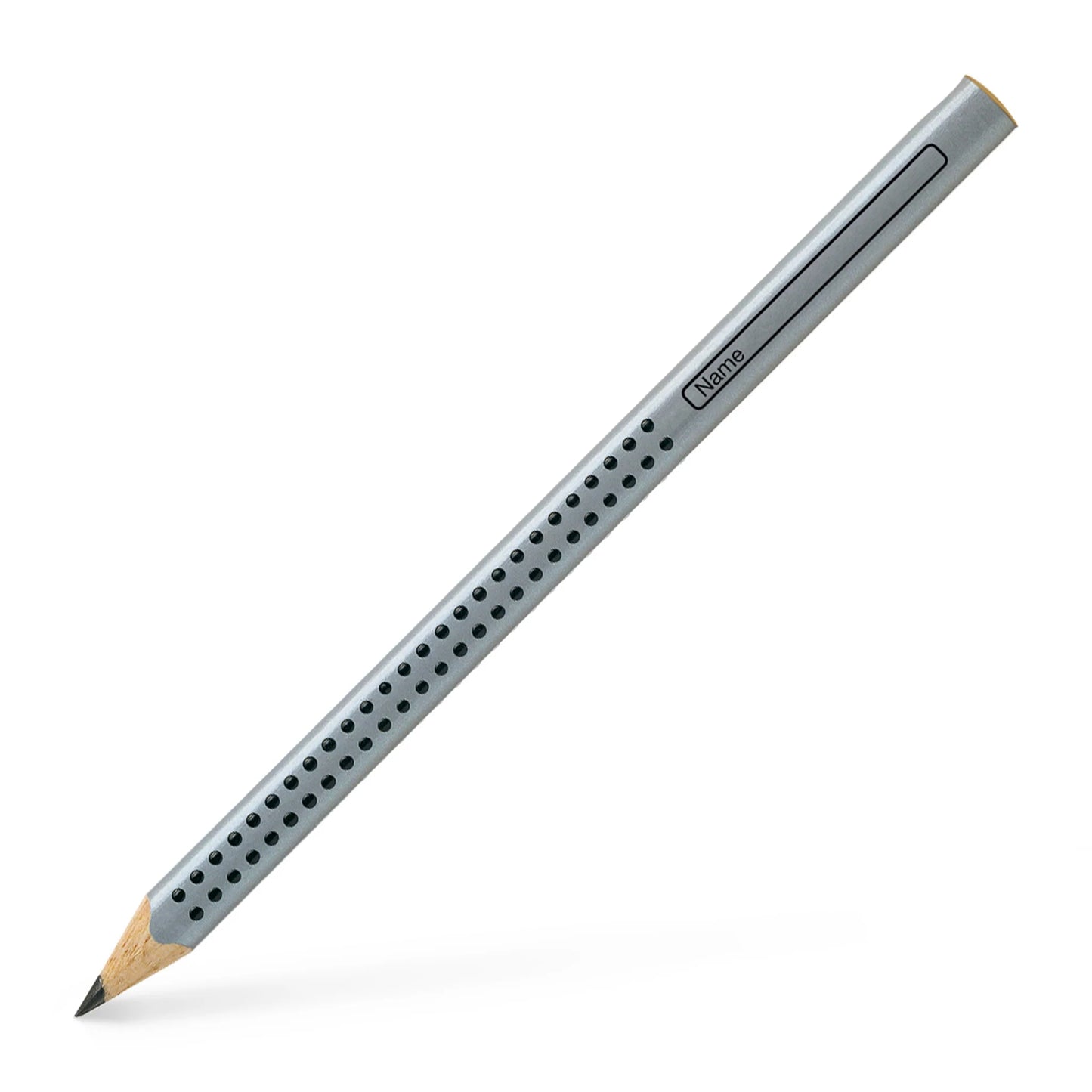 Faber-Castell Jumbo Grip graphite pencils 12 pieces, B, silver 111965