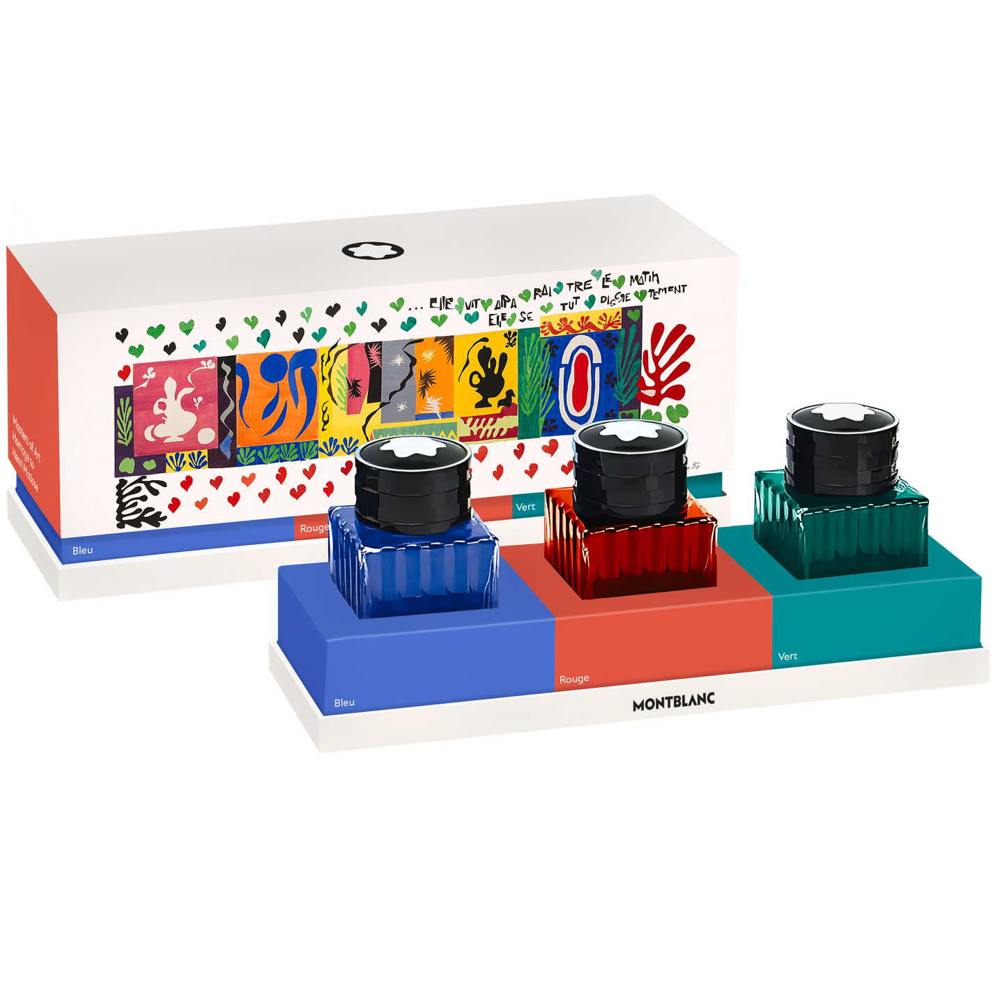 Montblanc Ink Bottles Set, Masters of Art Homage to Henri Matisse - 3x30ml 136805