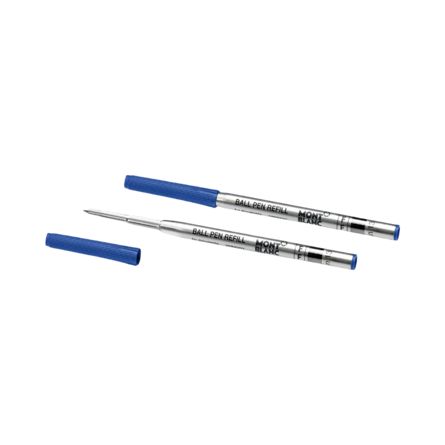 Montblanc 2 Ballpoint Refills, Royal Blue - Fine 128213