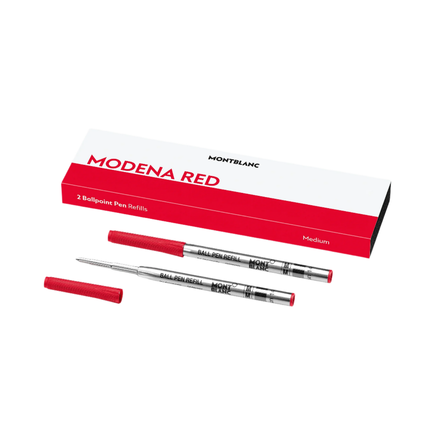 Montblanc Refill Ballpoint Medium 2x1 Modena Red 128216