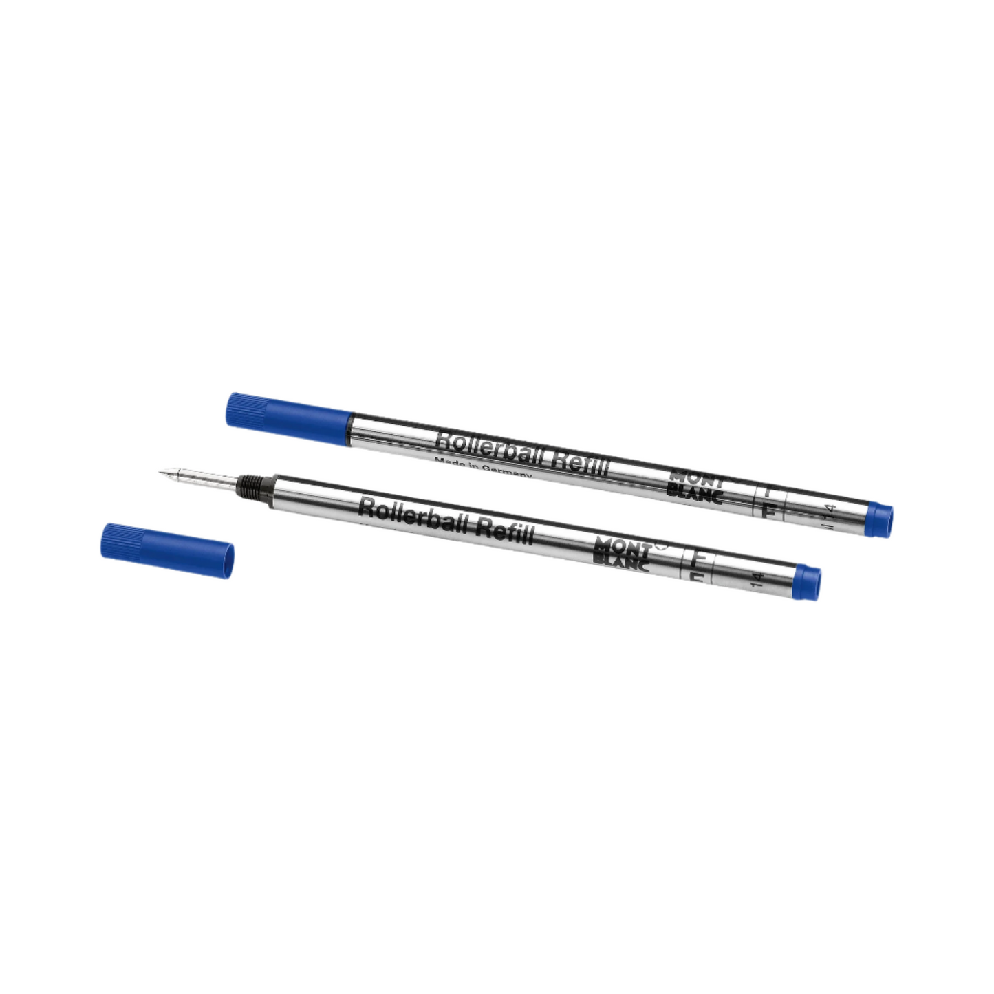 Montblanc 2 Rollerball Refills, Royal Blue - Fine 128232
