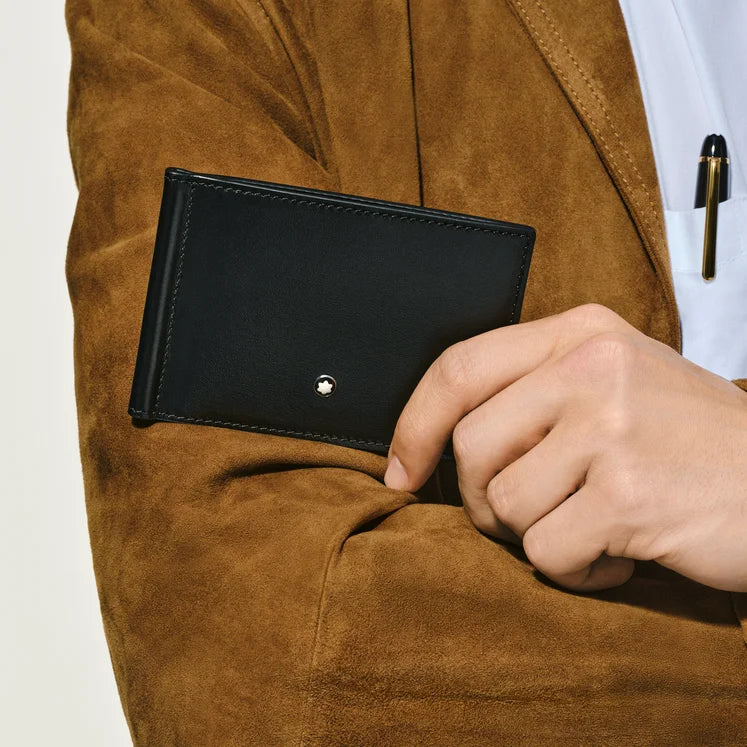 Montblanc Meisterstück wallet 6cc with money clip 5525