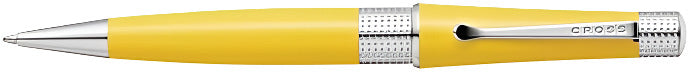 Cross Beverly Sunrise Yellow Pearlescent Lacquer Ballpoint Pen AT0492-20