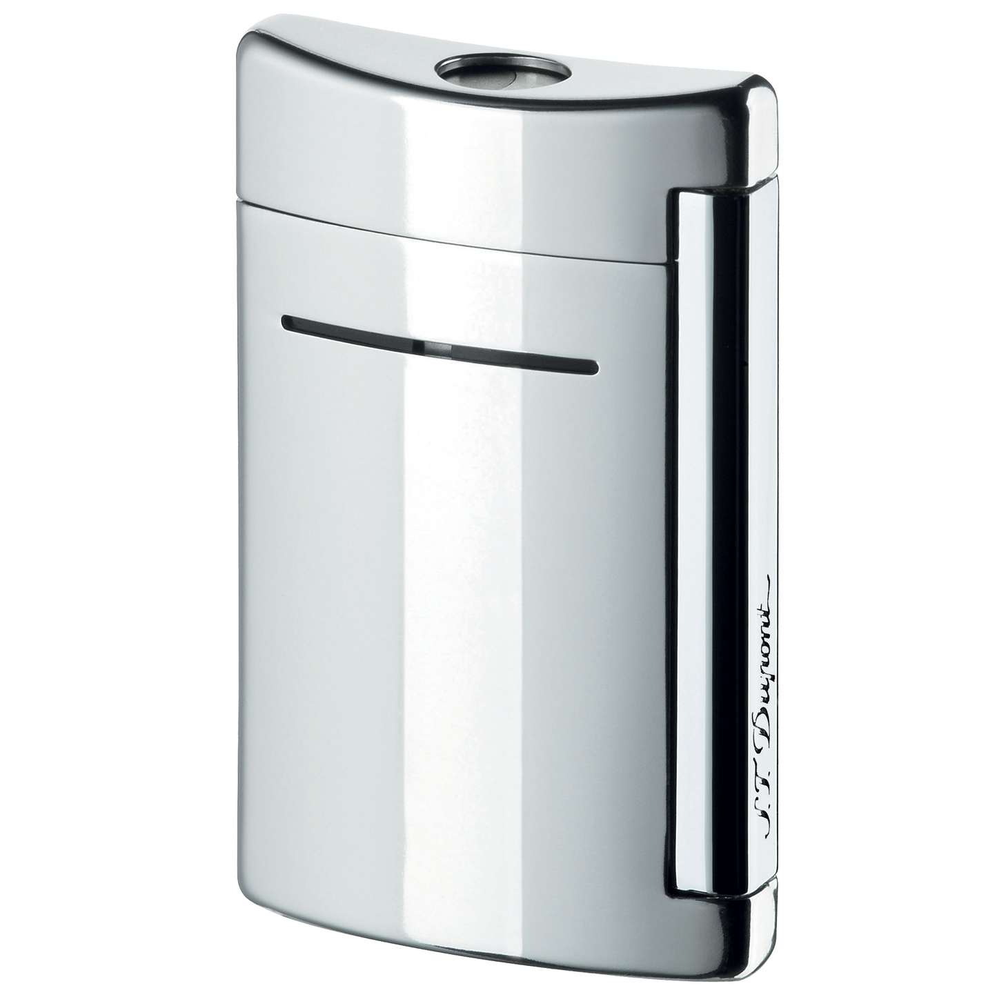 ST Dupont Minijet Chrome Grey Torch Flame Lighter 10020