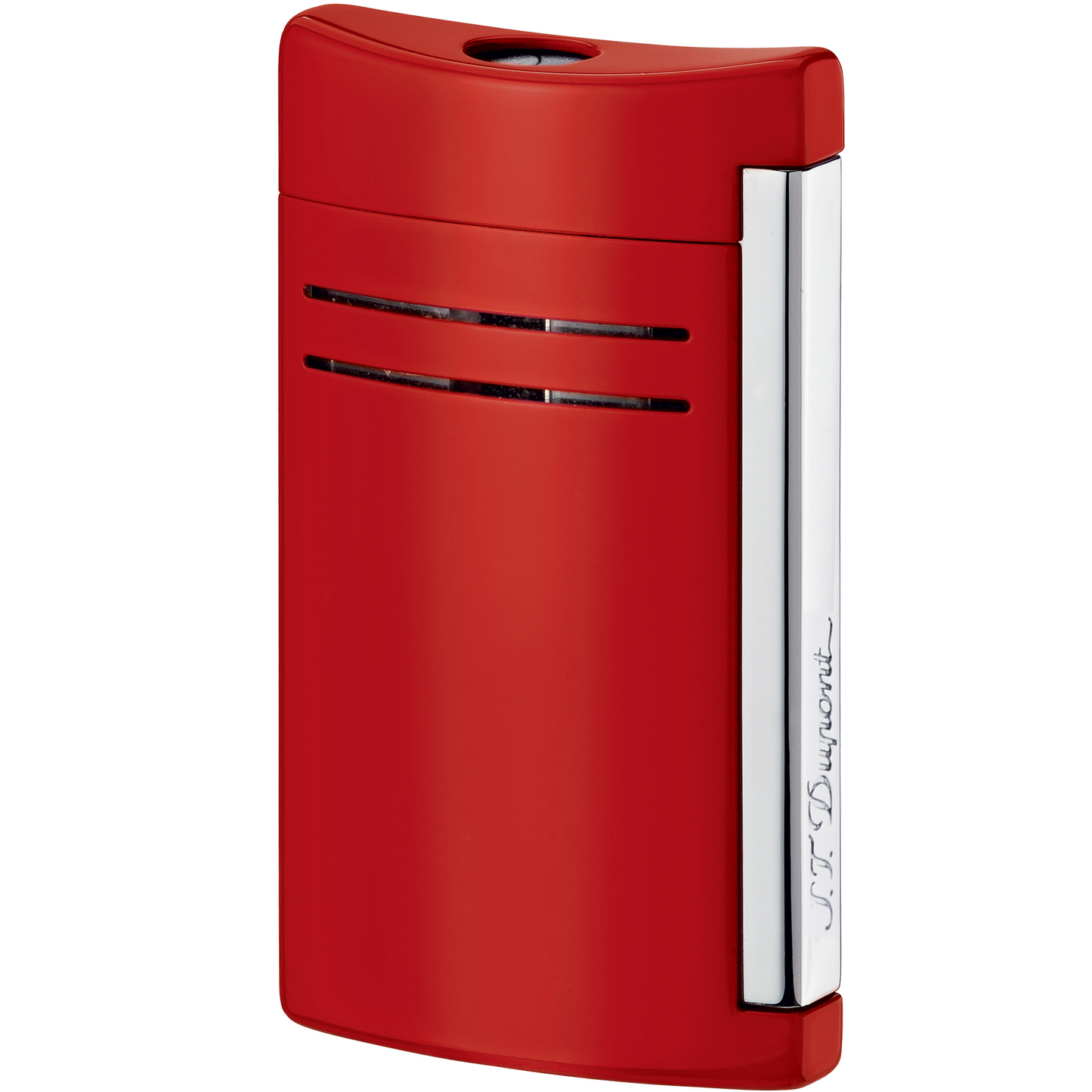 S.T. Dupont Maxijet Chrome Red Lighter 20138N
