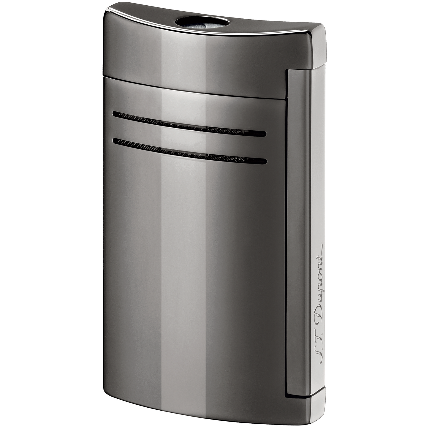 S.T. Dupont Lighter MaxiJet Gunmetal & Black Chrome 20145N