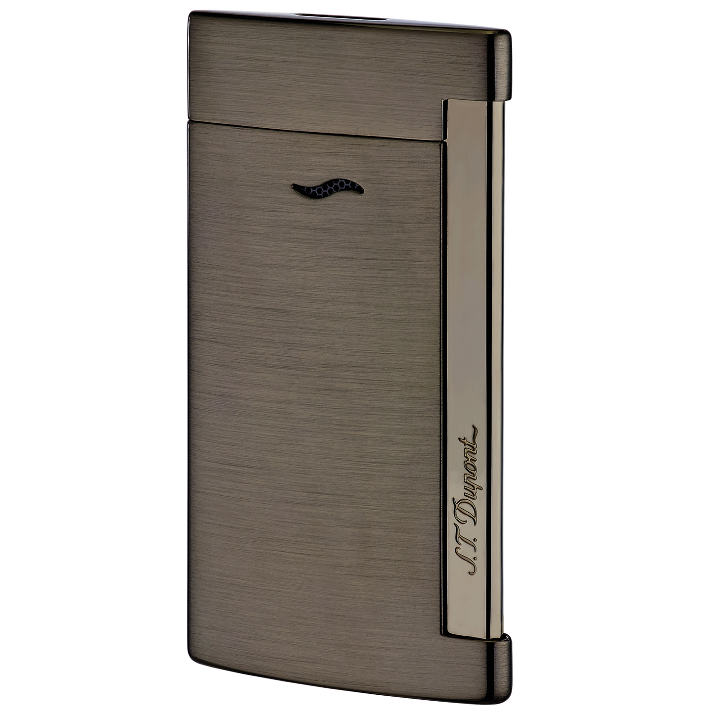 S.T. Dupont Slim 7 Full Brushed Gunmetal lighter 27712
