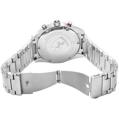 Ferrari Men's 0830176 D50 Analog Display Quartz Silver Watch