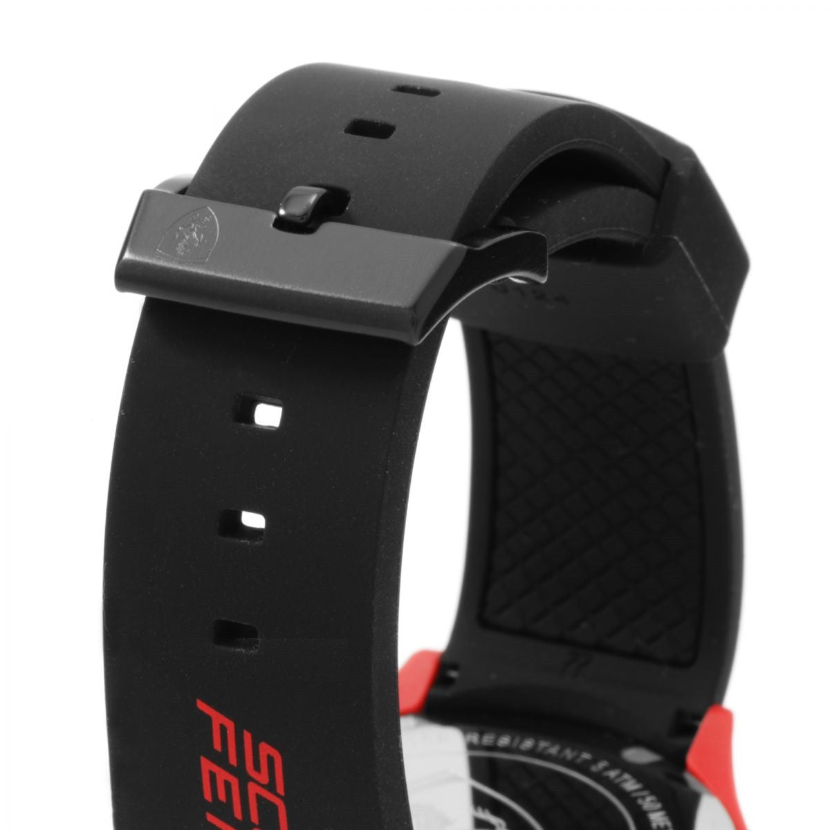 Ferrari Men's 0830194 Pit Crew Watch with Black Band