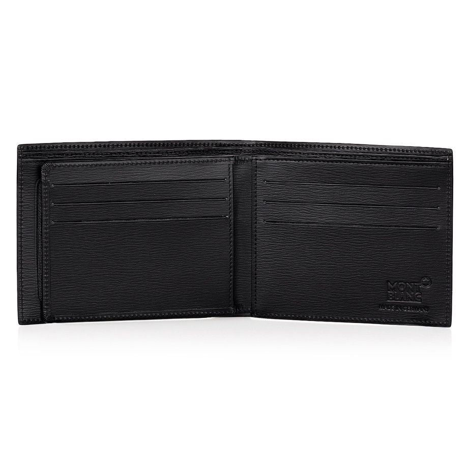 Montblanc 103401 Leather Westside 6cc 2 Window Pockets Wallet