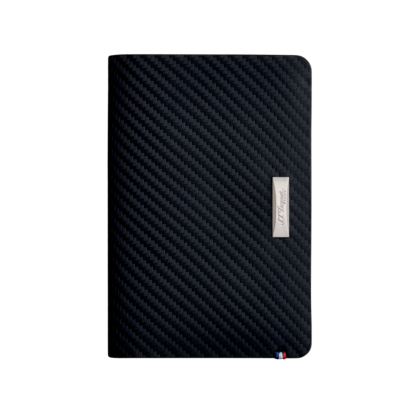 S.T. Dupont Défi Carbone Leather Wallet, Black, 7 Cards, RFID Protection 170015