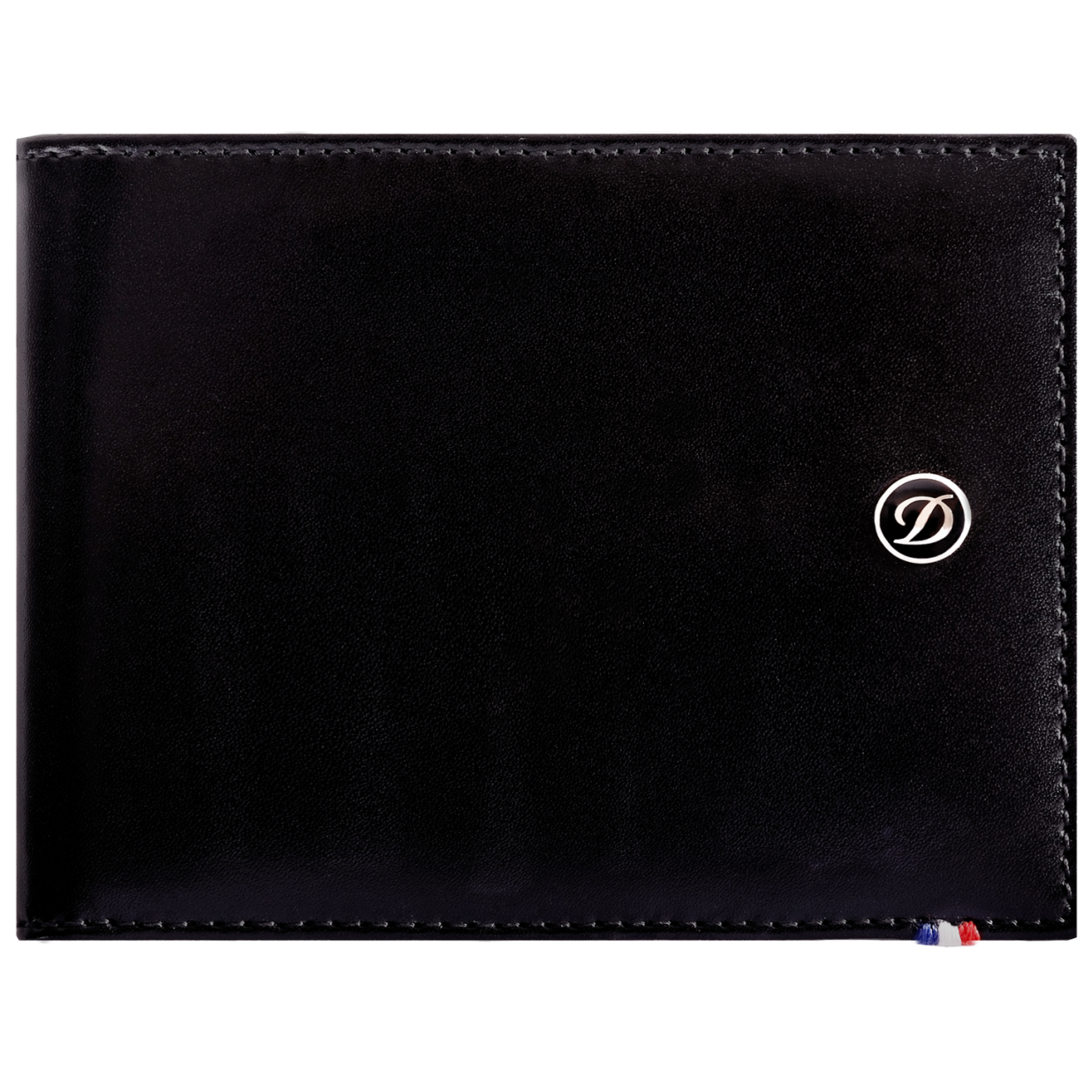S. T. Dupont Men's Leather ID Wallet, Black 180000
