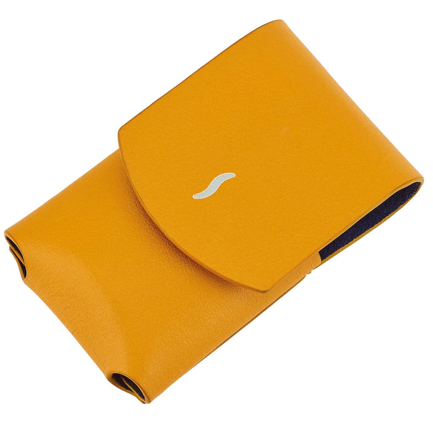 S.T. Dupont Yellow Leather Case For Minijet Lighter 183053