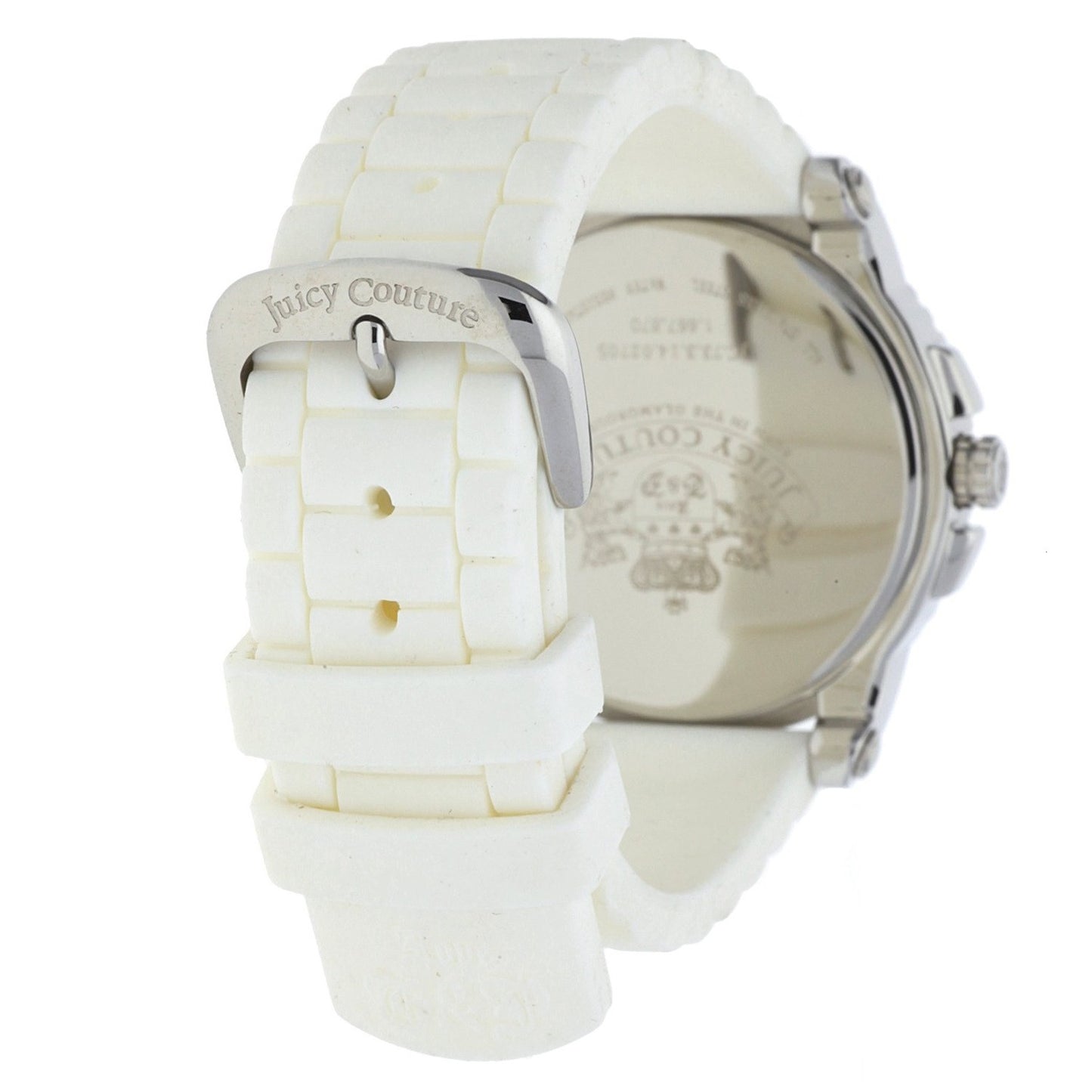 Juicy Couture Women's 1900702 Pedigree White Jelly Strap Watch