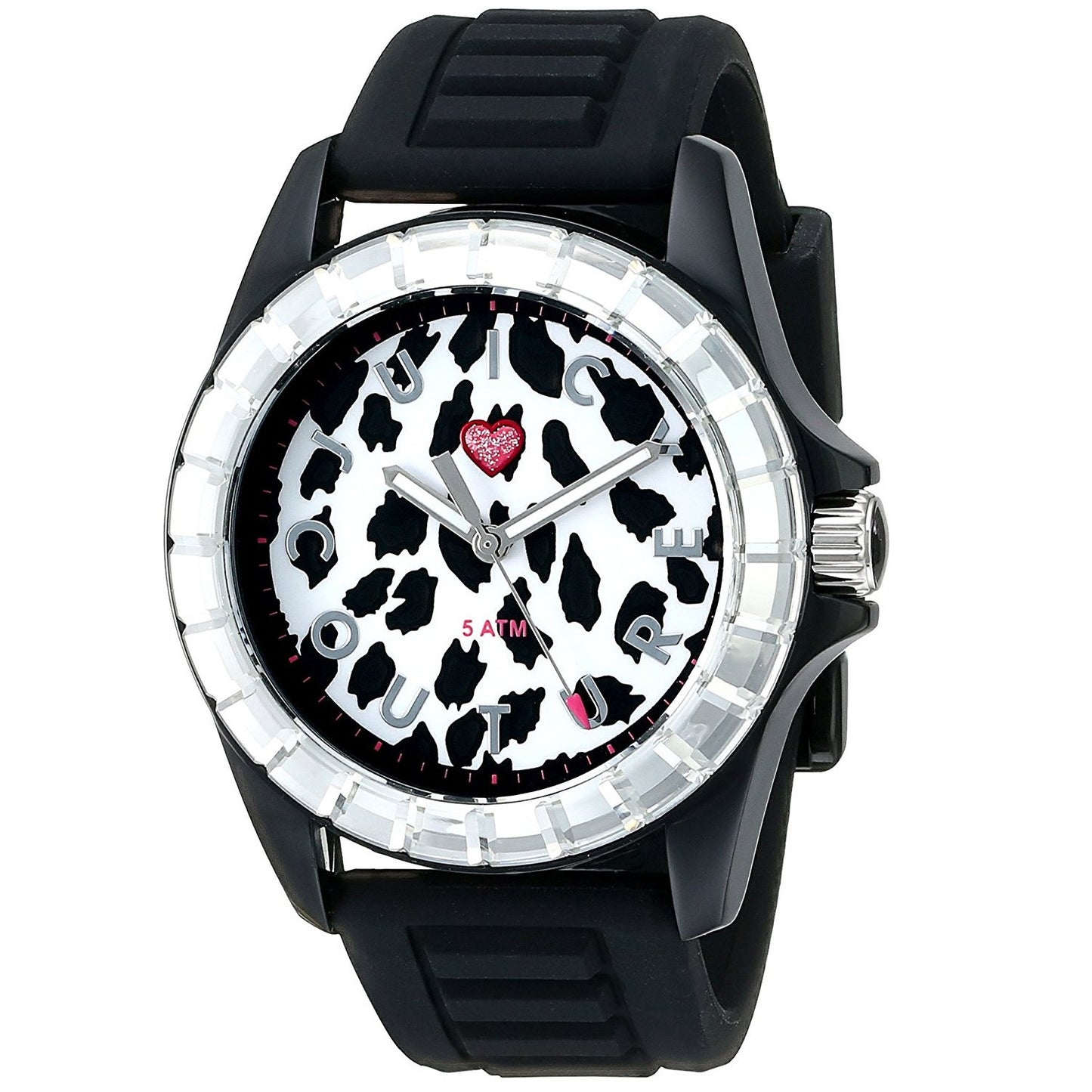 Juicy Couture Women's 1901160 Juicy Sport Analog Display Quartz Black Watch