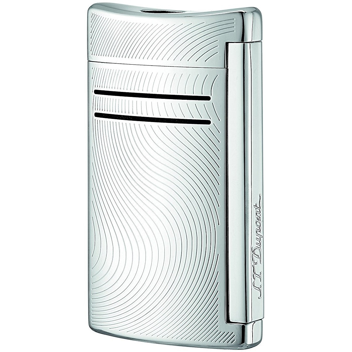 S.T. Dupont Maxijet Chrome Waves Cigar Jet Lighter 20163N (020163N)
