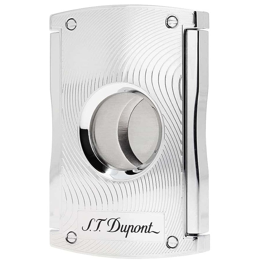 S.T. Dupont Double Blade Cigar Cutter Chrome Waves 3410 (003410)
