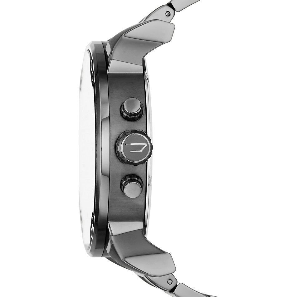 Diesel Men's DZ7315 'Mr. Daddy 2.0' Chronograph 4 Time Zones black Watch