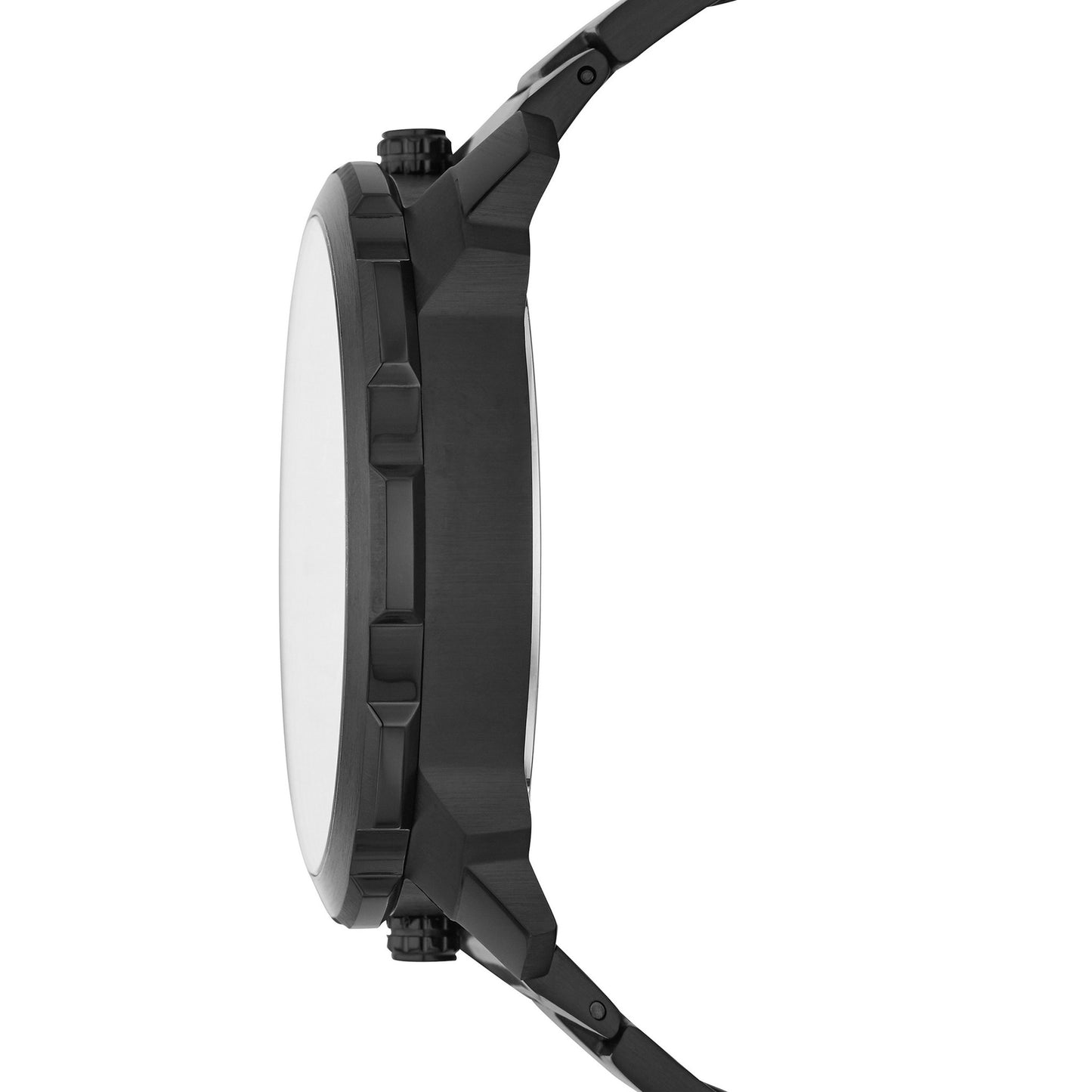 Diesel Men's DZ7362 'Machinus' 4 Time Zones Black Stainless Steel Watch