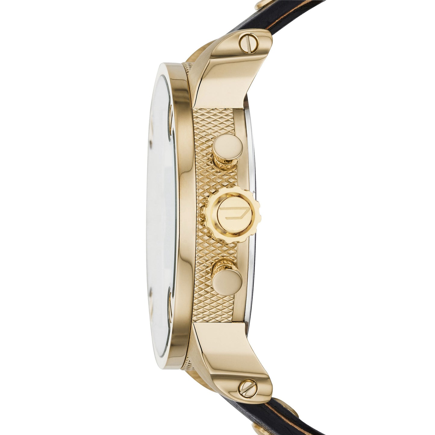 Diesel Men's DZ7363 Daddies Series Analog Quartz Black Watch