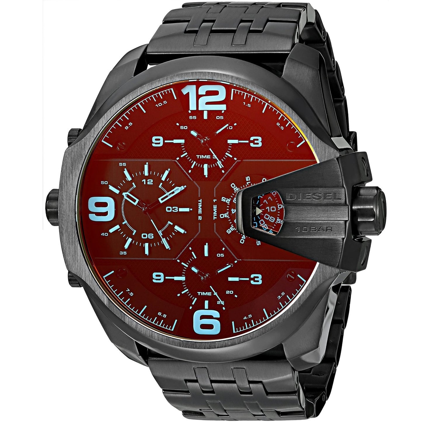 Diesel Watches Uber Chief Two Hand Stainless Steel Watch DZ7373