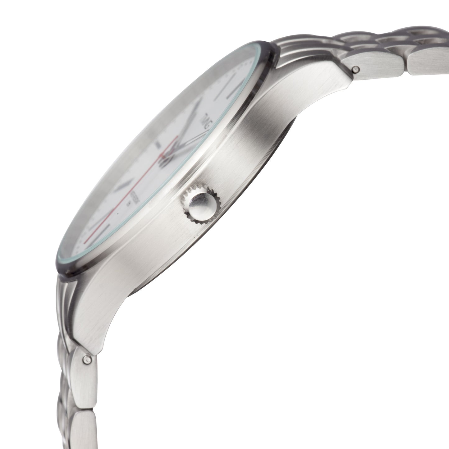 TMNG Men's TM1001NG Stainless Steel White Dial Watch