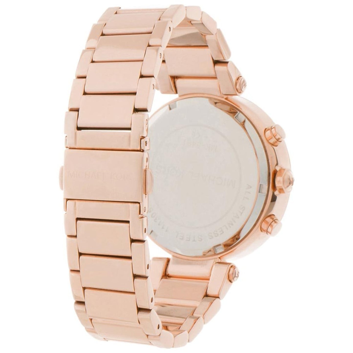 Michael Kors Women's MK5491 Rose Goldtone Chronograph Watch